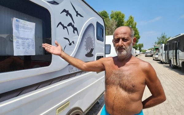 Karavancılara 'tahliye edin' tebligatı 6 Karavancılara tahliye edin tebligatı