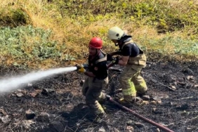 Kartal'da otluk alanda yangın 4 Kartal'da otluk alanda yangın