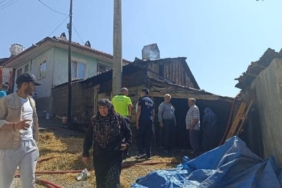 Kastamonuda depo yangını