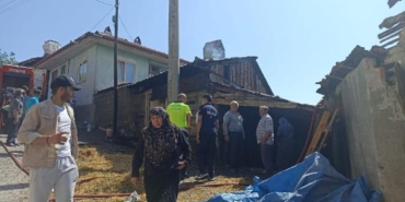 Kastamonuda depo yangını