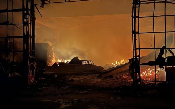 Kastamonuda fabrika yangını 3