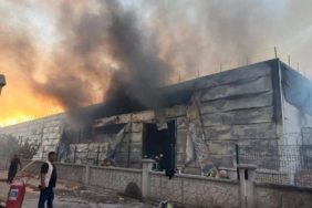 Kayseride mobilya fabrikasındaki yangın 2 saatte kontrol altına alındı