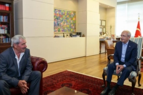 Kılıçdaroğlu Er Fethi Şahinin babası ile görüştü