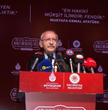 Kılıçdaroğlu İslam dünyasında bugün 4 kişiden biri okuma- yazma bilmiyor