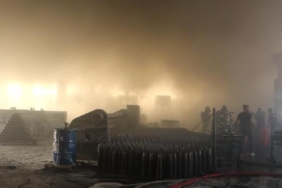 Kırıkkale'de savunma sanayi fabrikasında yangın (2) 34 Kırıkkalede savunma sanayi fabrikasında yangın 2