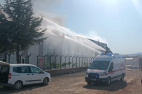 Kırıkkale'de savunma sanayi fabrikasında yangın 13 Kırıkkalede savunma sanayi fabrikasında yangın