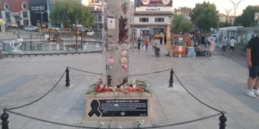 Kırşehir'de farkındalık için 'deprem anıtı' dikildi 5 Kırşehirde farkındalık için deprem anıtı dikildi