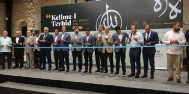 Konya’da 'Kelime-i Tevhid Hat Sergisi' açıldı 4 Konyada Kelime-i Tevhid Hat Sergisi açıldı