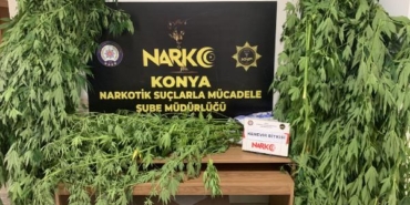 Konya'da uyuşturucu operasyonlarına 41 tutuklama 30 Konyada uyuşturucu operasyonlarına 41 tutuklama