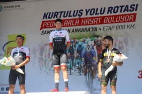 Kurtuluş Yolu Bisiklet Turu'nun Havza-Amasya etabı tamamlandı