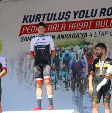 Kurtuluş Yolu Bisiklet Turu'nun Havza-Amasya etabı tamamlandı