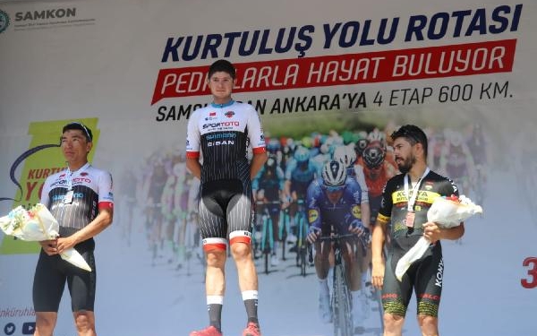 Kurtuluş Yolu Bisiklet Turu'nun Havza-Amasya etabı tamamlandı