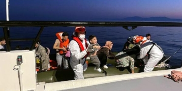 Kuşadasında 38 kaçak göçmen yakalandı