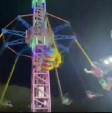 Lunaparktaki kazanın görüntüleri ortaya çıktı