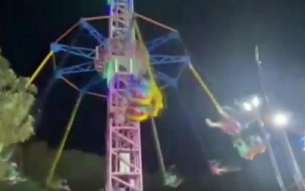 Lunaparktaki kazanın görüntüleri ortaya çıktı