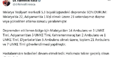 Malatya'da 5.3 Büyüklüğünde Deprem; 23 Yaralı (5) 30 Malatyada 53 büyüklüğünde deprem 23 yaralı 5