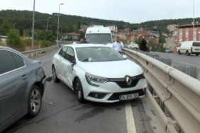 Maltepede 16 aracın karıştığı zincirleme kaza