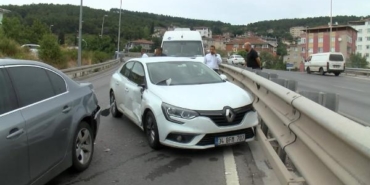 Maltepe’de 16 aracın karıştığı zincirleme kaza 12 Maltepede 16 aracın karıştığı zincirleme kaza