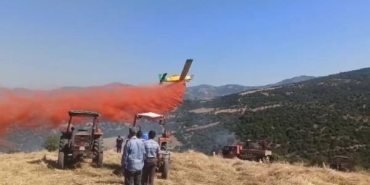 Manisa'da orman yangını büyümeden söndürüldü 8 Manisada orman yangını büyümeden söndürüldü