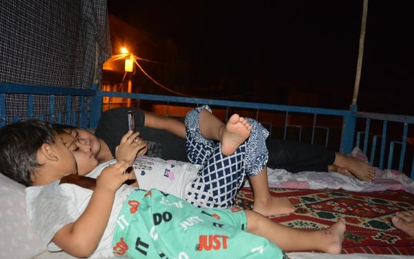 Mardin ve Batmanda aşırı sıcaklara dam palas çözümü