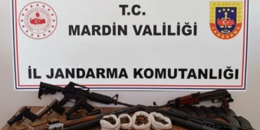 Mardin’de iki evde silah ve fişek ele geçirildi 11 Mardinde iki evde silah ve fişek ele geçirildi