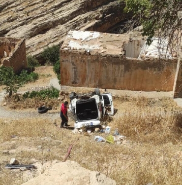Mardin'de piknik yolunda kaza: 1'i ağır 10 yaralı 7 Mardinde piknik yolunda kaza 1i ağır 10 yaralı