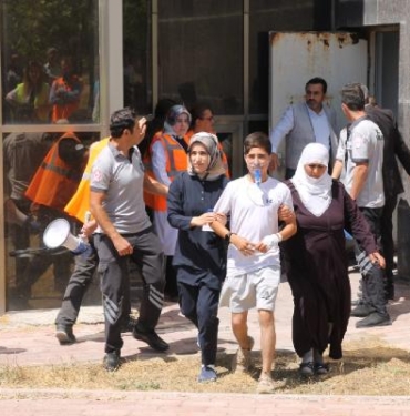 Marmara depreminin yıl dönümünde Vanda deprem tatbikatı