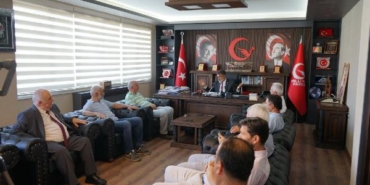 Mazlum Der, Milli Yol Partisi’ni ziyaret etti 37 Mazlum Der Milli Yol Partisini ziyaret etti