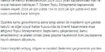 Memur ve memur emeklilerine yapılacak zam oranları belli oldu (2) 7 Memur ve memur emeklilerine yapılacak zam oranları belli oldu (2)