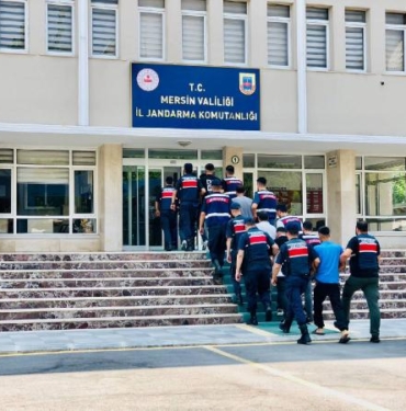 Mersinde PKKKCK operasyonunda 6 gözaltı