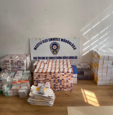Mersin'de sahte ilaç operasyonu: 2 gözaltı 10 Mersinde sahte ilaç operasyonu 2 gözaltı