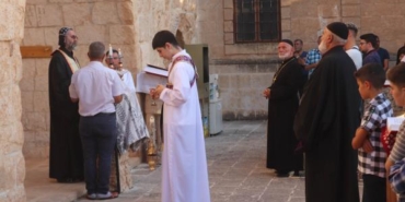 Meryem Anayı anıp dua ettiler