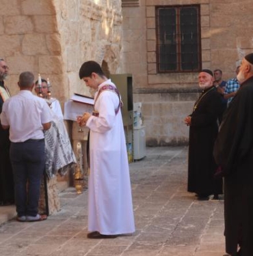 Meryem Anayı anıp dua ettiler