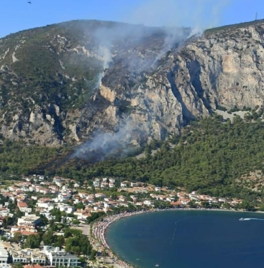 Milasta orman yangını 2