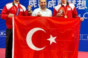 Milli masa tenisçiler İbrahim Gündüz ve Talha Yiğenler Üniversiteler Dünya Şampiyonasında 3üncü oldu