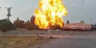 Mobilya fabrikasındaki patlama kamerada 32 Mobilya fabrikasındaki patlama kamerada