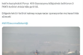 MSB 3 PKKlı terörist etkisiz hale getirildi