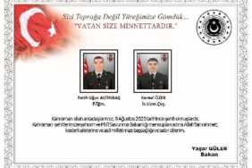 MSB Pençe-Kilit bölgesinde 2 asker şehit oldu 3 asker yaralandı