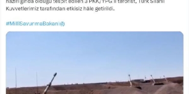 MSB Saldırı hazırlığındaki 3 terörist etkisiz hale getirildi