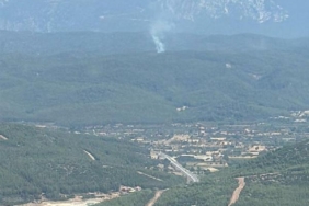 Muğlada orman yangını