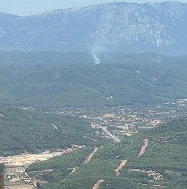 Muğlada orman yangını