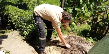 Mutfak atıklarından ürettiği kompost gübre ile yüzde 20 verim sağladı