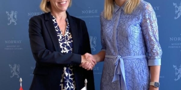 Norveç Dışişleri Bakanı, Finlandiyalı meslektaşı ile görüştü 40 Norveç Dışişleri Bakanı Finlandiyalı meslektaşı ile görüştü