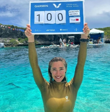 ÖZEL Şahika Ercümen Bu 3 dakikalık dalış için 20 sene emek verdim