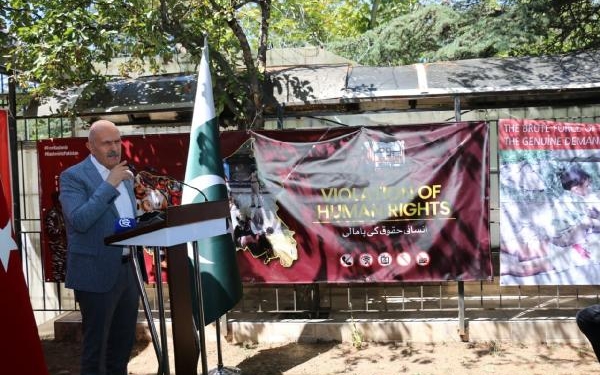 Pakistan Büyükelçiliğinde Keşmir Kuşatma Günü