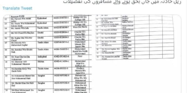 Pakistandaki tren kazasında can kaybı 30a yükseldi