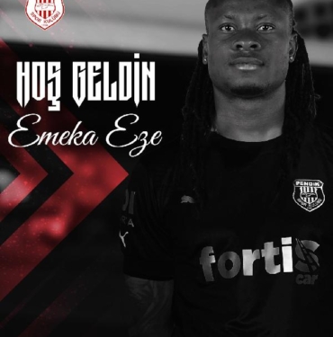 Pendikspor Emeka Ezeyi kadrosuna kattı