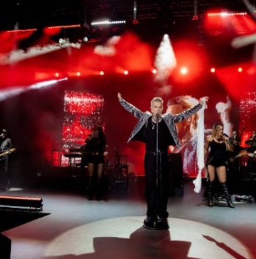 Robbie Williams Bodrumda sahne aldı