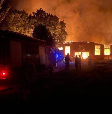 Rusya Ukraynada kan nakli merkezini vurdu