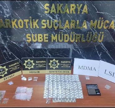 Sakaryada uyuşturucu ticaretine 88 gözaltı